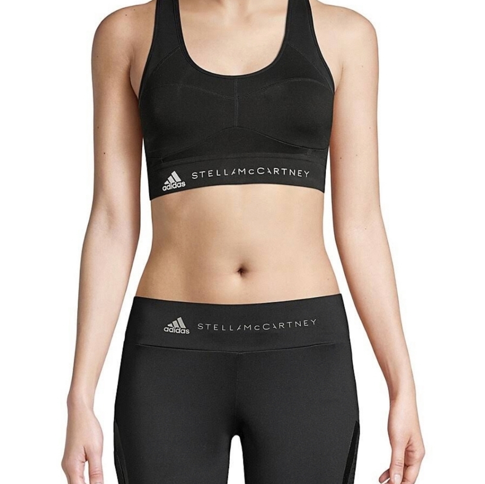 Adidas by Stella McCartney Essential Recycled Polyester Sports Bra, M